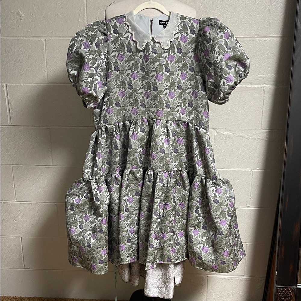 Sister Jane Elegant Gray Dress